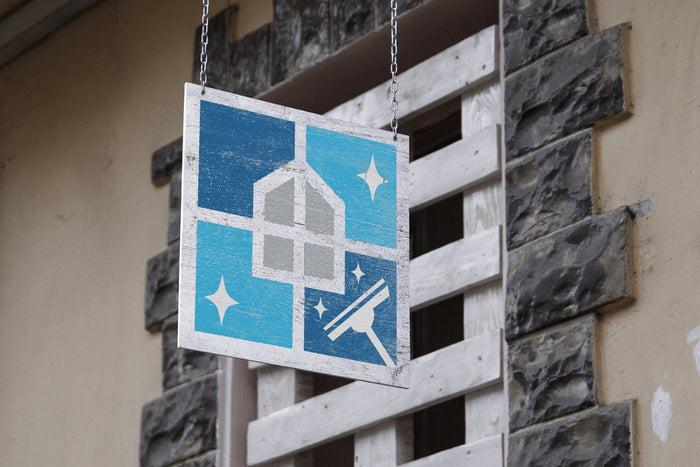 Window Cleaning Business Logo Design | Window Services Logo | House Cleaning Logo | Window Cleaning Logo Design | Cleaning Services Logo