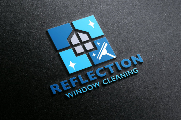 Window Cleaning Business Logo Design | Window Services Logo | House Cleaning Logo | Window Cleaning Logo Design | Cleaning Services Logo