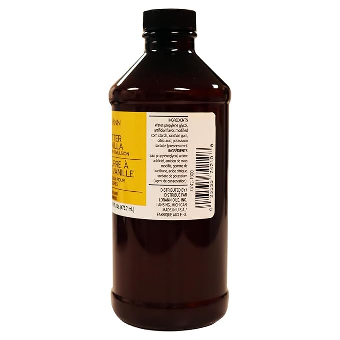 LorAnn Oils Butter Vanilla Bakery Emulsion