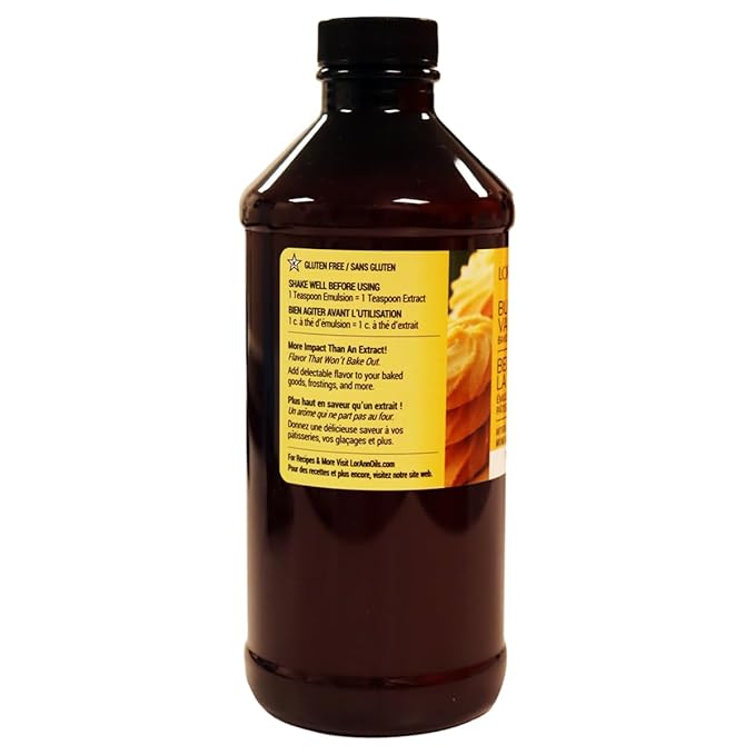 LorAnn Oils Butter Vanilla Bakery Emulsion