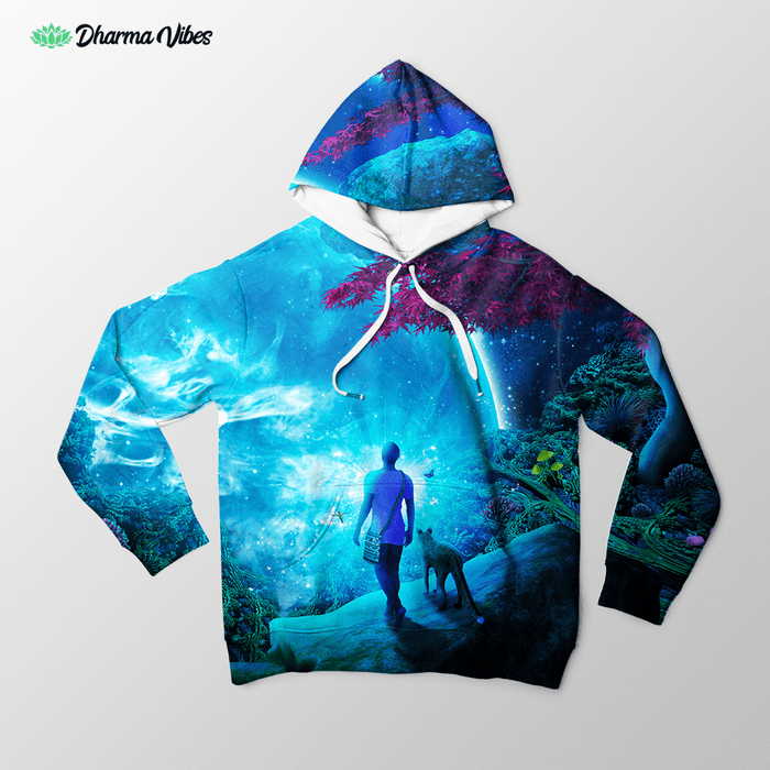 Lost Sky by Cameron Gray Visionary Hoodie