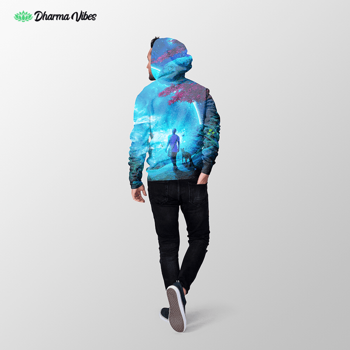 Lost Sky by Cameron Gray Visionary Hoodie