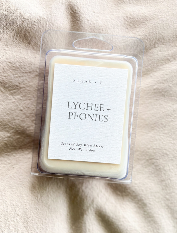 Lychee + Peonies Scented Wax Melts