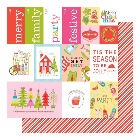 Merry Mingle Double-Sided Cardstock