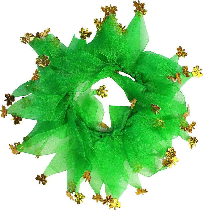 Midlee St. Patrick's Day Shamrock Decorative Dog Collar