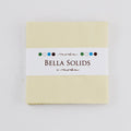 Creams and Naturals Plain Moda Fabric Pre Cuts Moda Fabric Bella Solids Charm Pack Fig Tree - The Sewing Studio