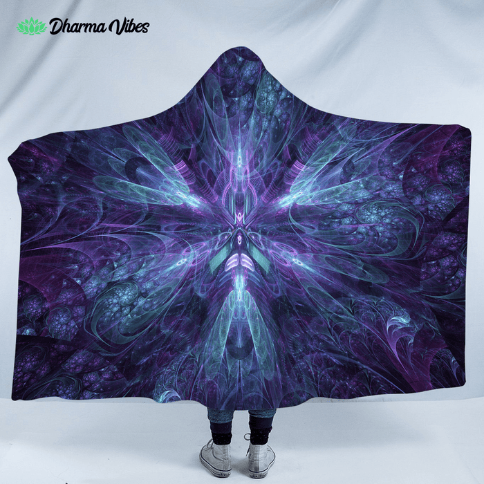 Morph by Cameron Gray Hooded Blanket