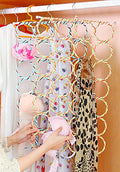 Multifunction Circle Scarves Rack Underwear Multi-belt Holder Metal Slip Hanger