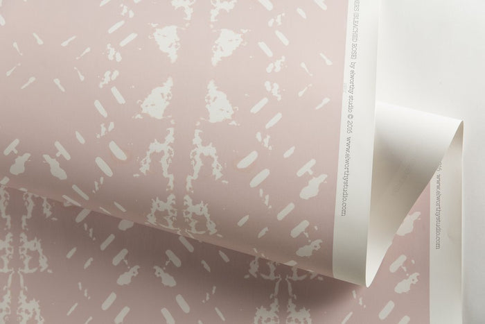 Native Embers (Bleached Rose) Wallpaper
