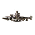 Navy Badge: Submarine SSBN Deterrent Patrol - miniature, mirror finish