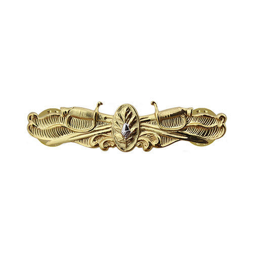 Navy Badge: Surface Warfare Medical - miniature, mirror finish