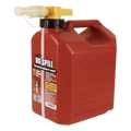 No-Spill Gas Can