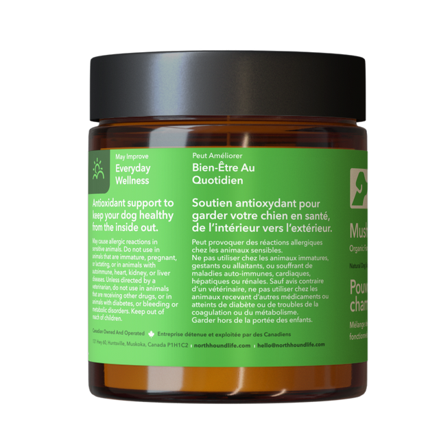 North Hound Life Mushroom Power Five Mushroom Superblend