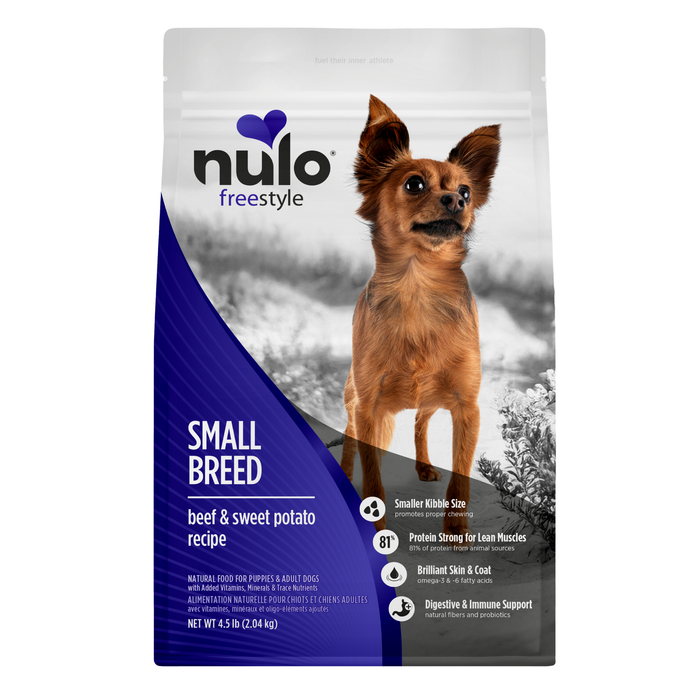 Nulo FreeStyle Small Breed Beef & Sweet Potato Recipe for Dogs