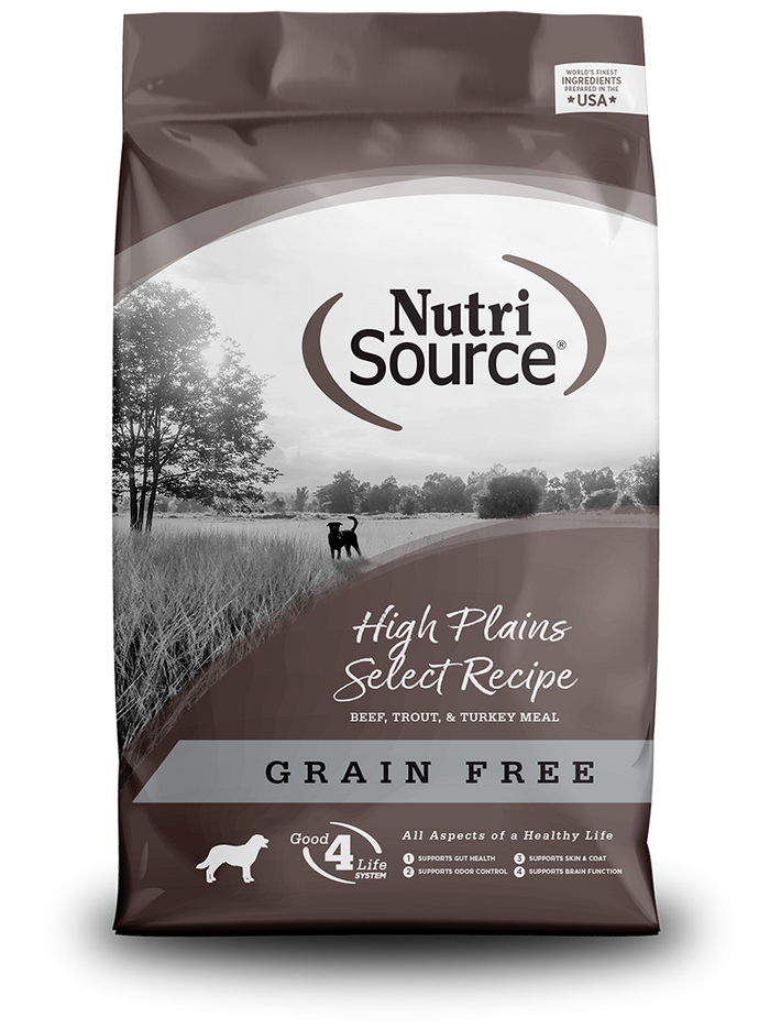 NutriSource® Grain Free High Plains Select Recipe Dog Food