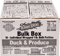 OC Raw Dog Duck Produce Patties