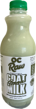 OC Raw Dog Frozen Green Goat Milk