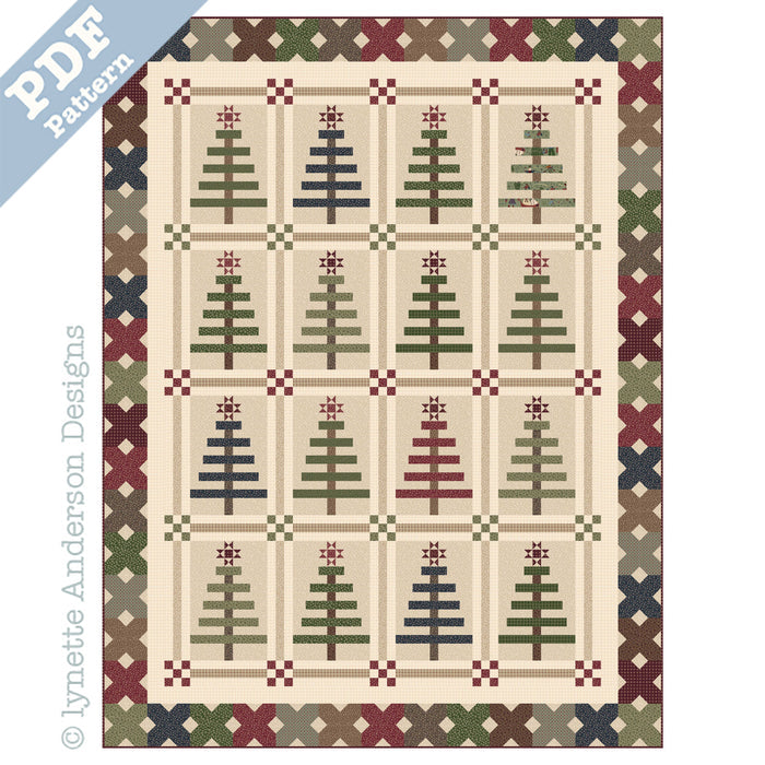 Oh Christmas Tree Quilt by Lynette Anderson