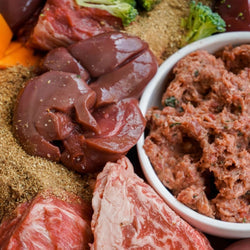 Oma's Pride Woof Complete Dog Recipes (Portion Packs) Beef