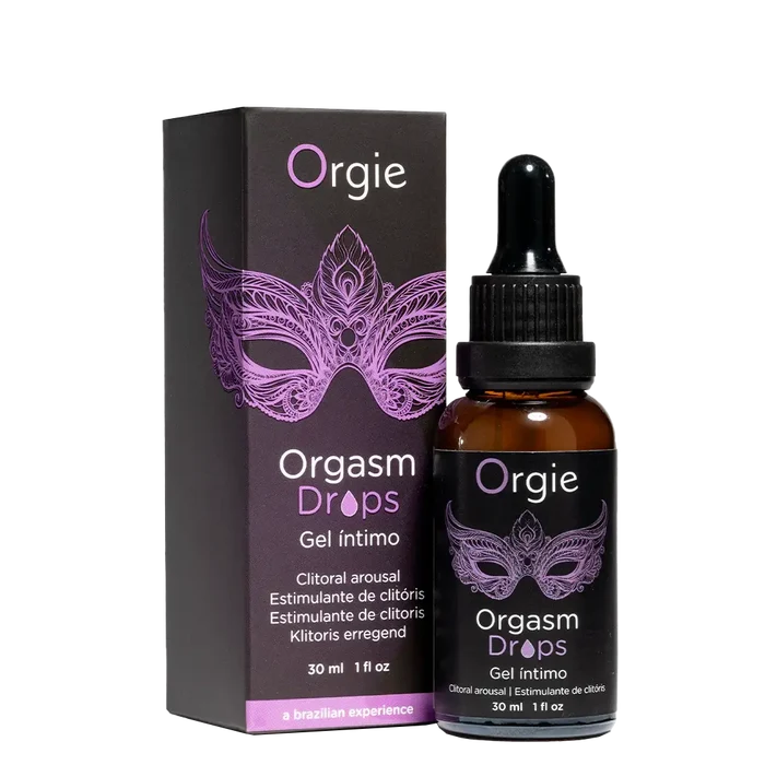 Orgie Orgasmic Drops Intimate Arousal Gel - 1 fl. oz. - Enhancers