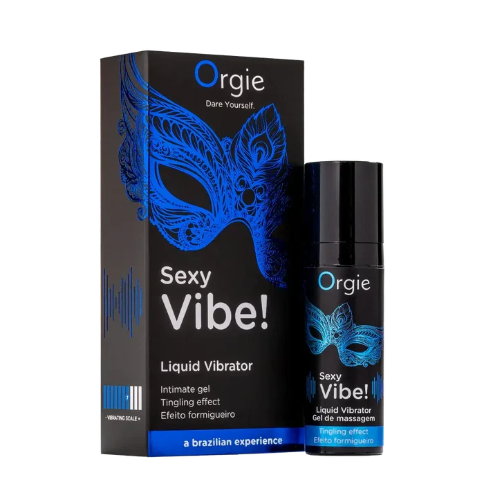 Orgie Sexy Vibe Tingly Intimate Arousal Gel - 0.5 fl. oz. - Enhancers