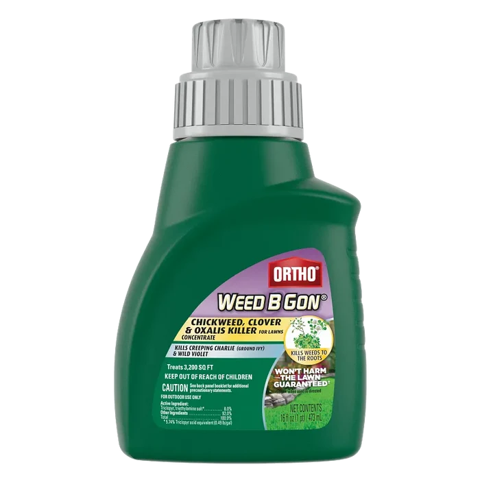 Ortho Weed B Gon Chickweed, Clover & Oxalis Killer for Lawns Concentrate