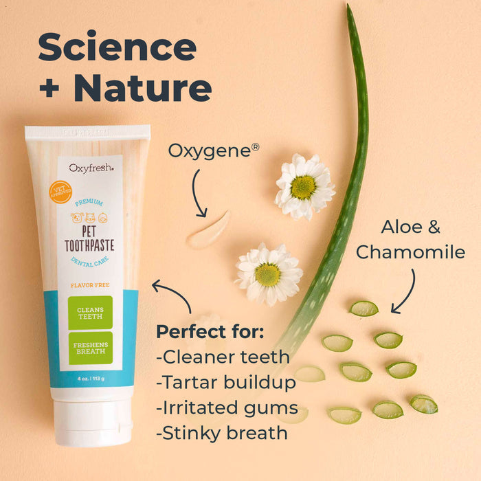 Oxyfresh Premium Pet Toothpaste | Best Way To Clean Pet Teeth & Remove Plaque