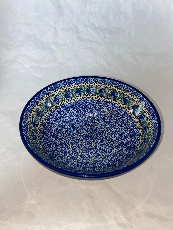 Peacock Feather Bowl - Shape 057 - Pattern Peacock Feather (1513)