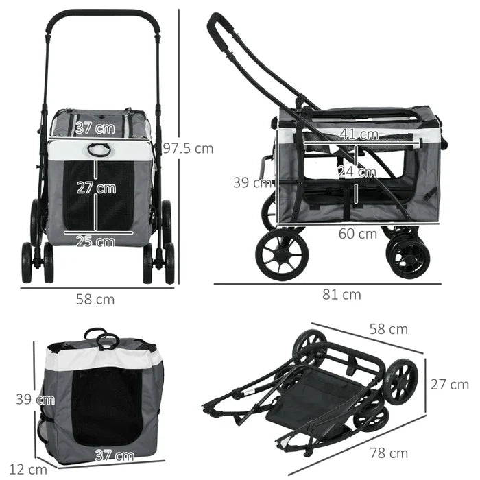 Pet Stroller Fuzo - PETSTEP