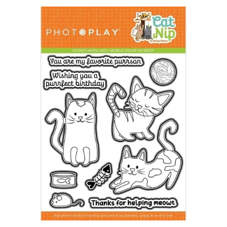 PhotoPlay Etched Die Cat Nip