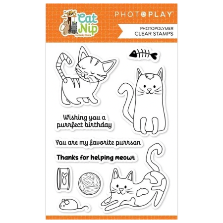 PhotoPlay Photopolymer Clear Stamps Cat Nip