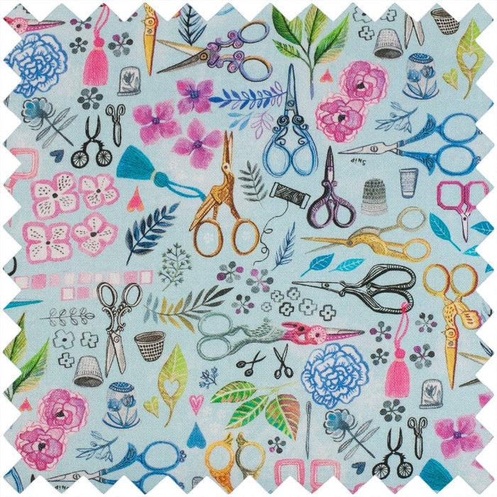 HobbyGift Quilting Accessories Pincushion With Scissors  - The Sewing Studio