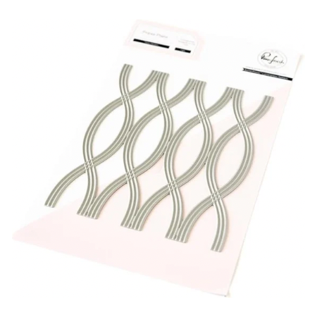 Pinkfresh Studio Press Plate-Twist Pattern