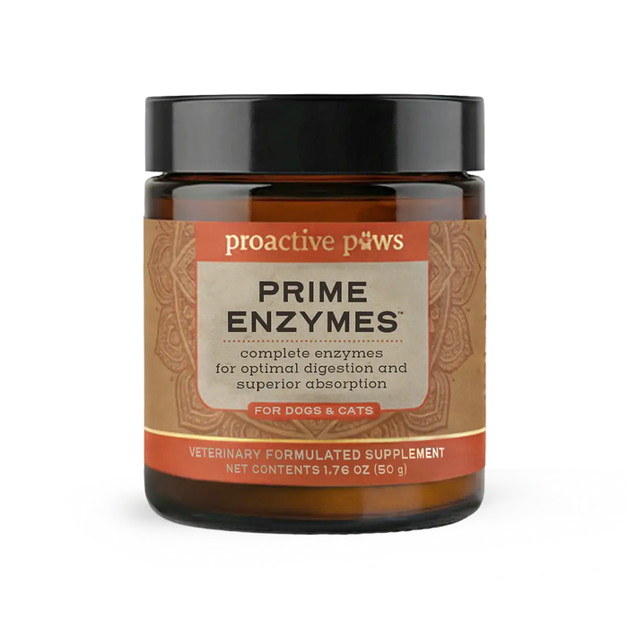 Proactive Paws Prime Enzymes™ Complete Enzymes for Optimal Digestion and Superior Absorption for Dogs & Cats