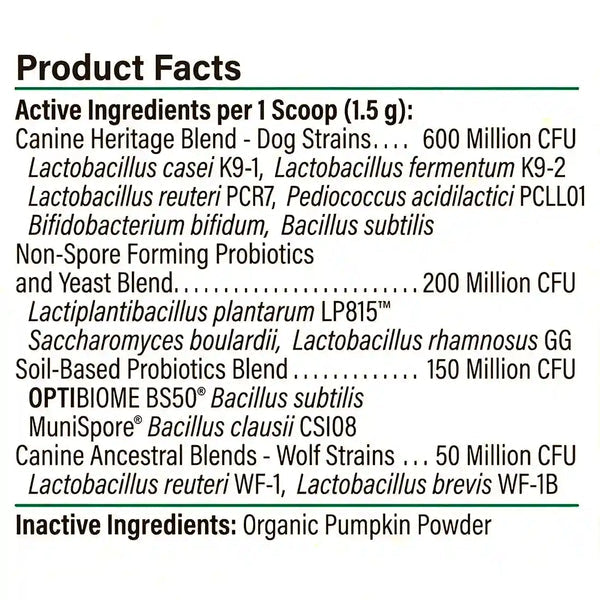 Proactive Paws Primitive Probiotics™ Gut Maintenance and Recovery Formula for Dogs
