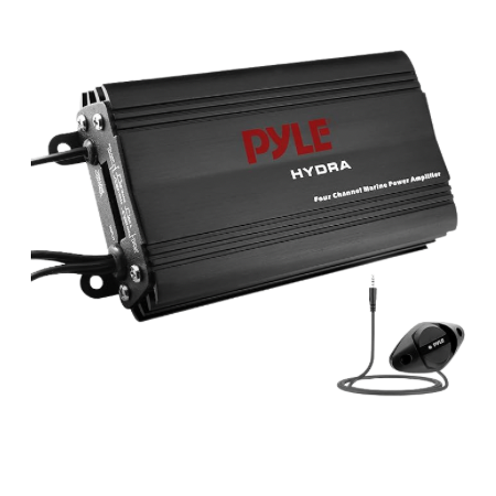 Pyle 800W 4-Channel Hydra Marine Micro Amplifier