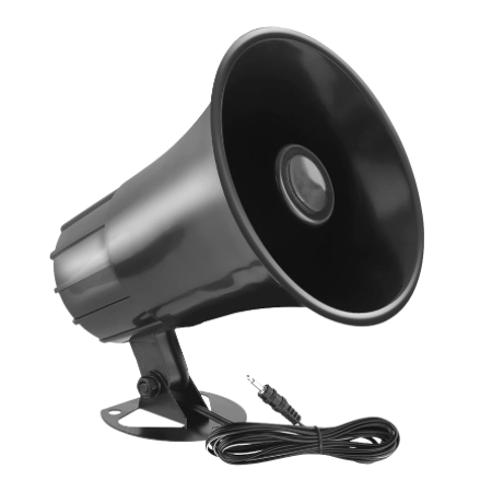Pyle All-Weather Mono Trumpet Horn Speaker