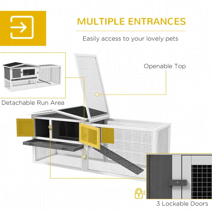 Rabbit Hutch Taula - PETSTEP