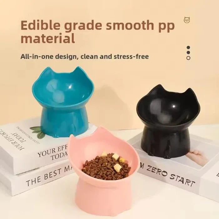 Raised Cat Bowl with Cat Ears – supplier product view 3