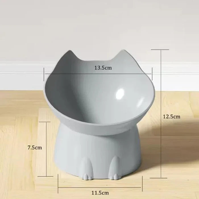 Raised Cat Bowl with Cat Ears – supplier product view 7