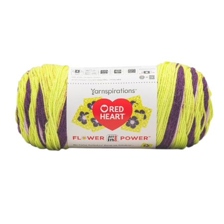 Red Heart All In One Flower Power Yarn