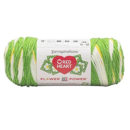 Red Heart All In One Flower Power Yarn
