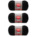 Red Heart Soft Black Yarn