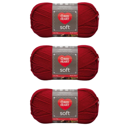 Red Heart Soft Really Red Yarn