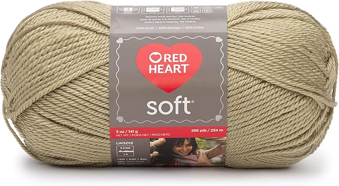 Red Heart Soft Wheat Yarn