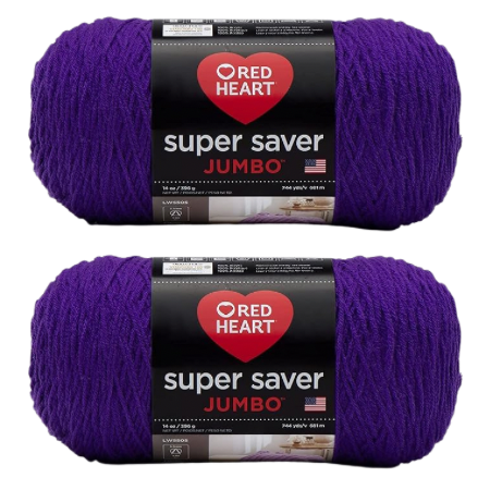 Red Heart Super Saver Jumbo Amethyst Yarn