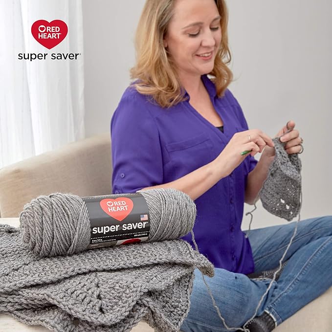 Red Heart Super Saver Jumbo Orchid Yarn