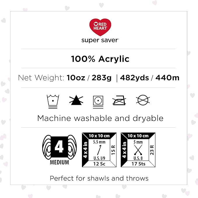 Red Heart Super Saver Jumbo Royal Yarn