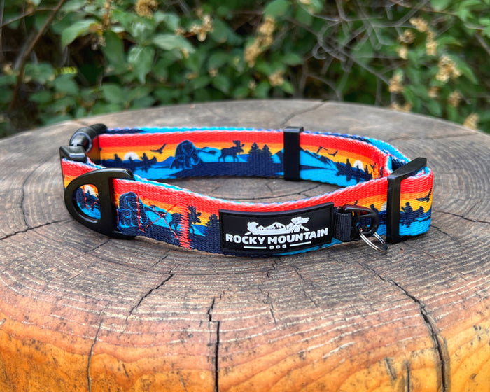 Rocky Mountain Banff Alpine Dog Collar