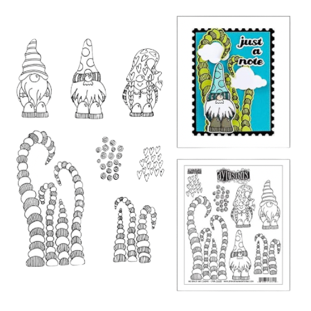 Royal Acme No Place Like Gnome Cling Stamps by Dyan Reaveley